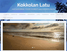 Tablet Screenshot of kokkolanlatu.fi